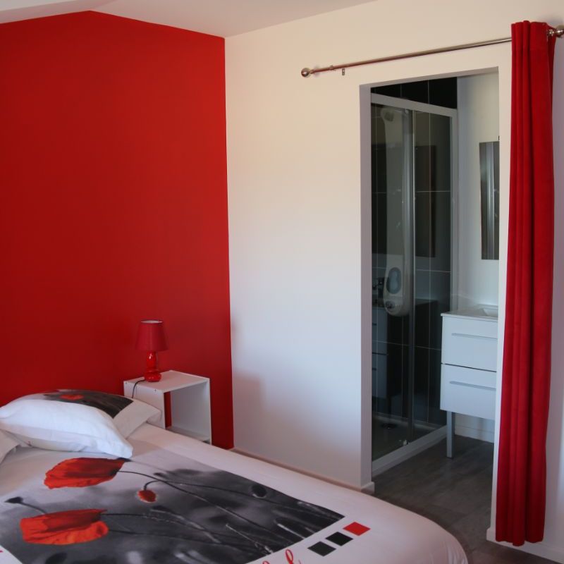 chambre rouge